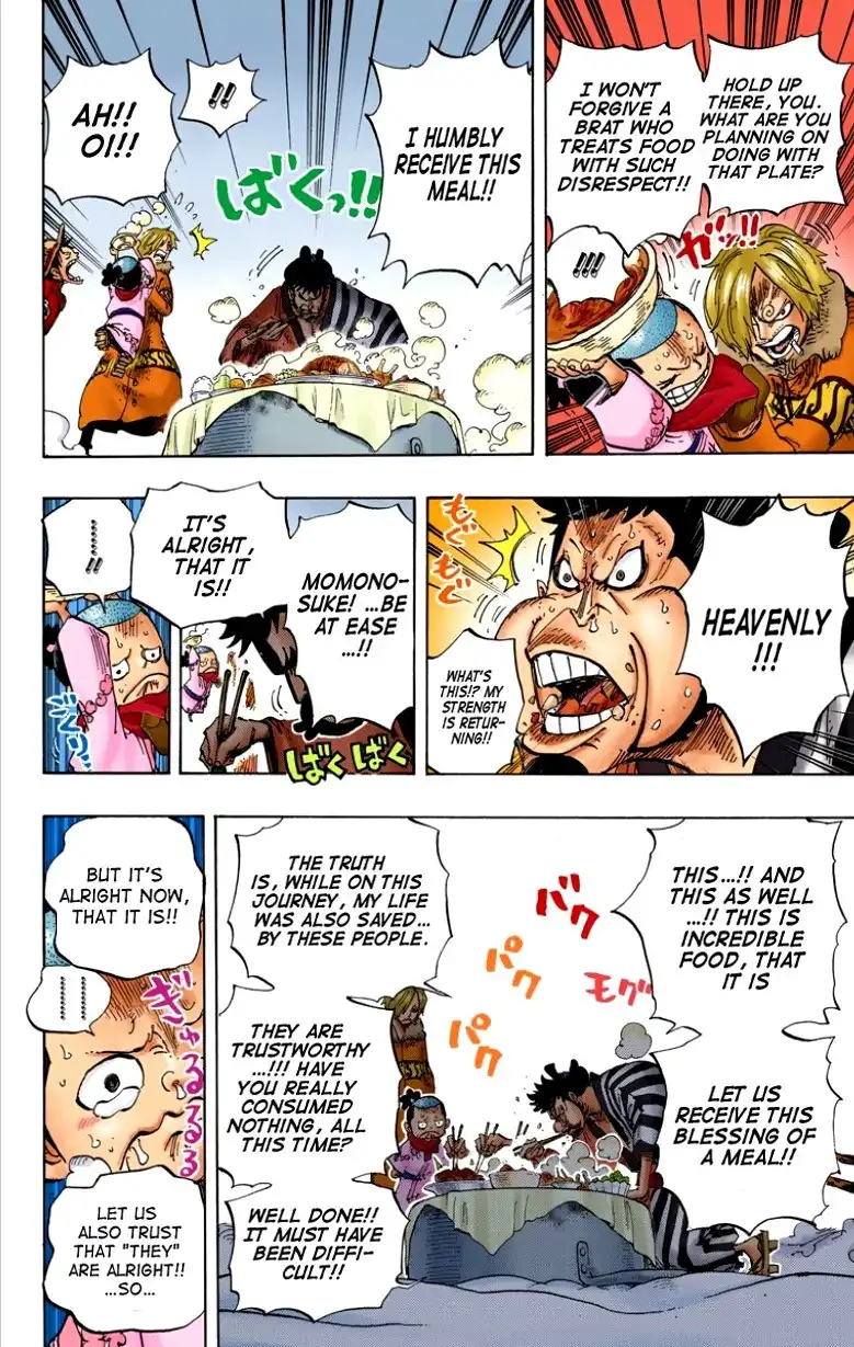 One Piece - Digital Colored Comics Chapter 696 14